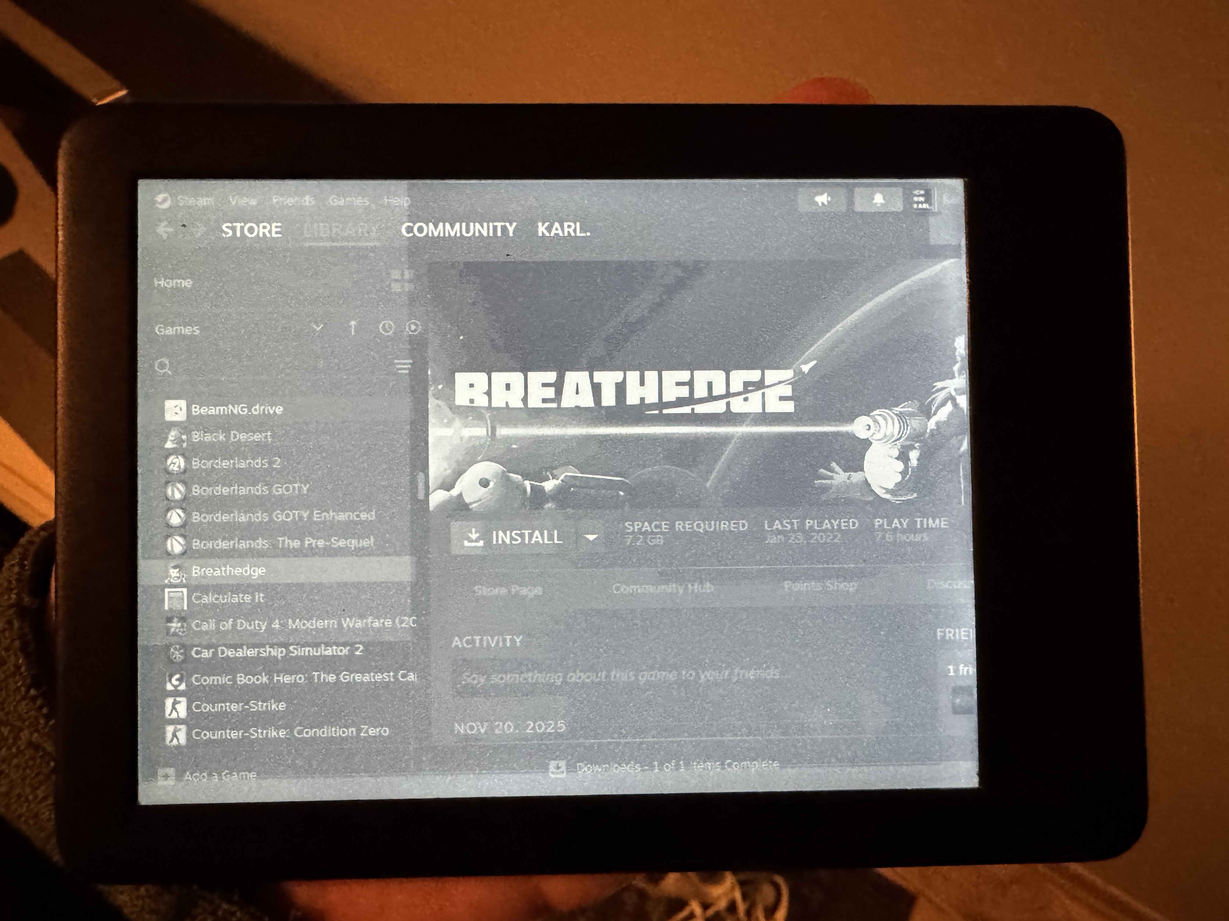 Full RDP session on Kindle